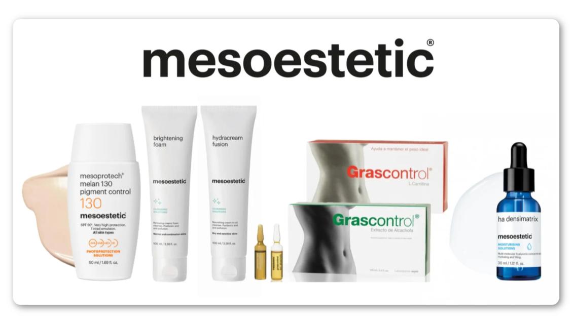 Acheter des produits de soins de la peau Mesoestetic